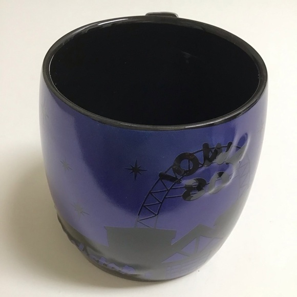BIG Iowa 80 Truck-stop Mug Worlds Largest 22 oz. Trucker Sky Silhouette Blue NEW - Picture 9 of 16
